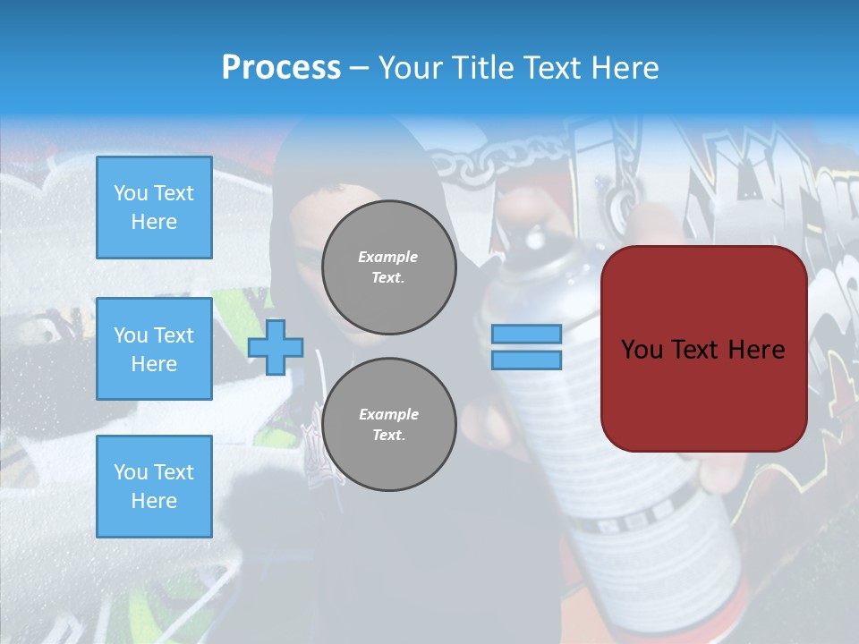 Lifestyle White Paint PowerPoint Template