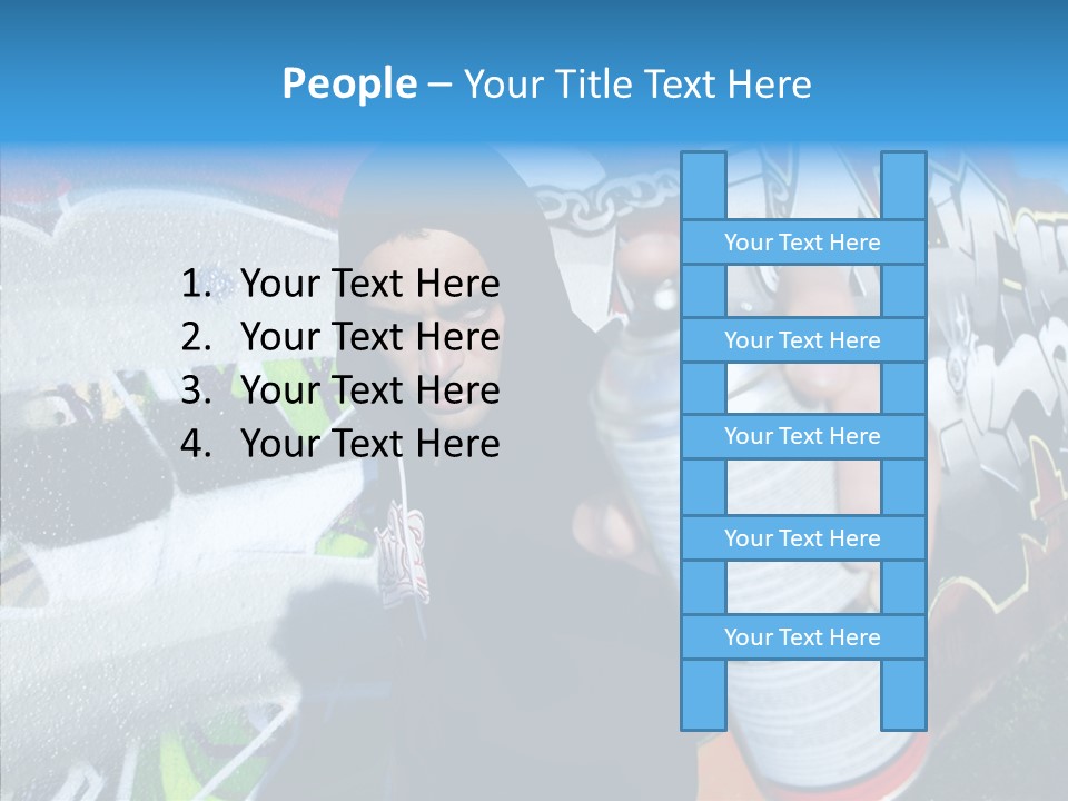 Lifestyle White Paint PowerPoint Template