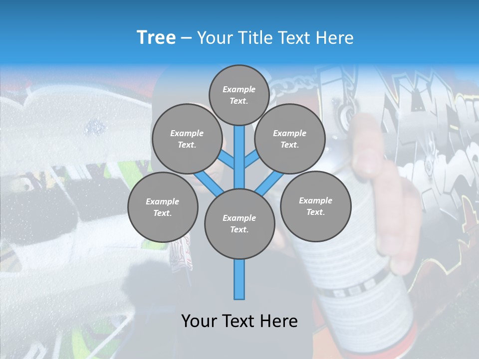 Lifestyle White Paint PowerPoint Template