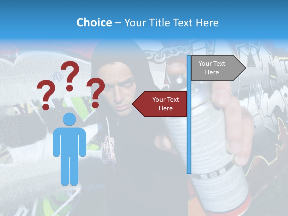 Lifestyle White Paint PowerPoint Template