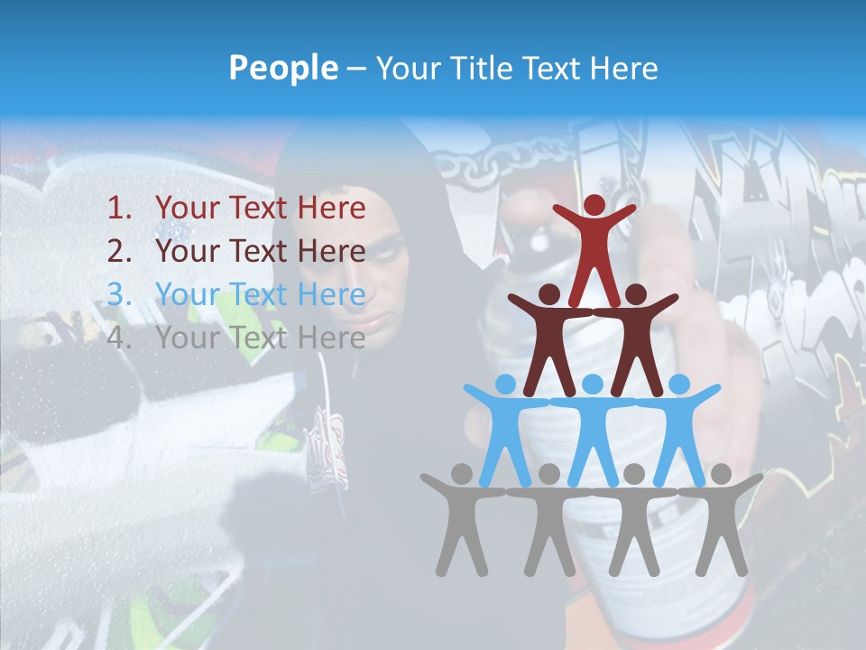 Lifestyle White Paint PowerPoint Template