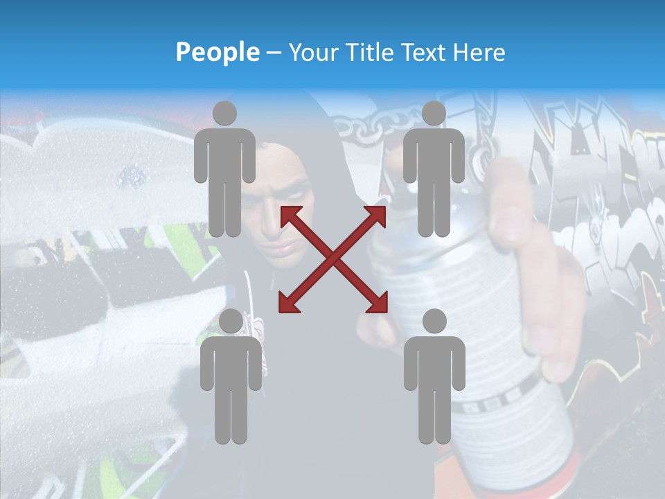 Lifestyle White Paint PowerPoint Template