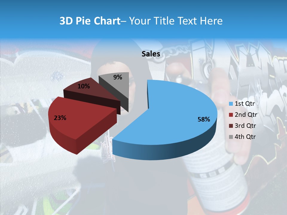 Lifestyle White Paint PowerPoint Template