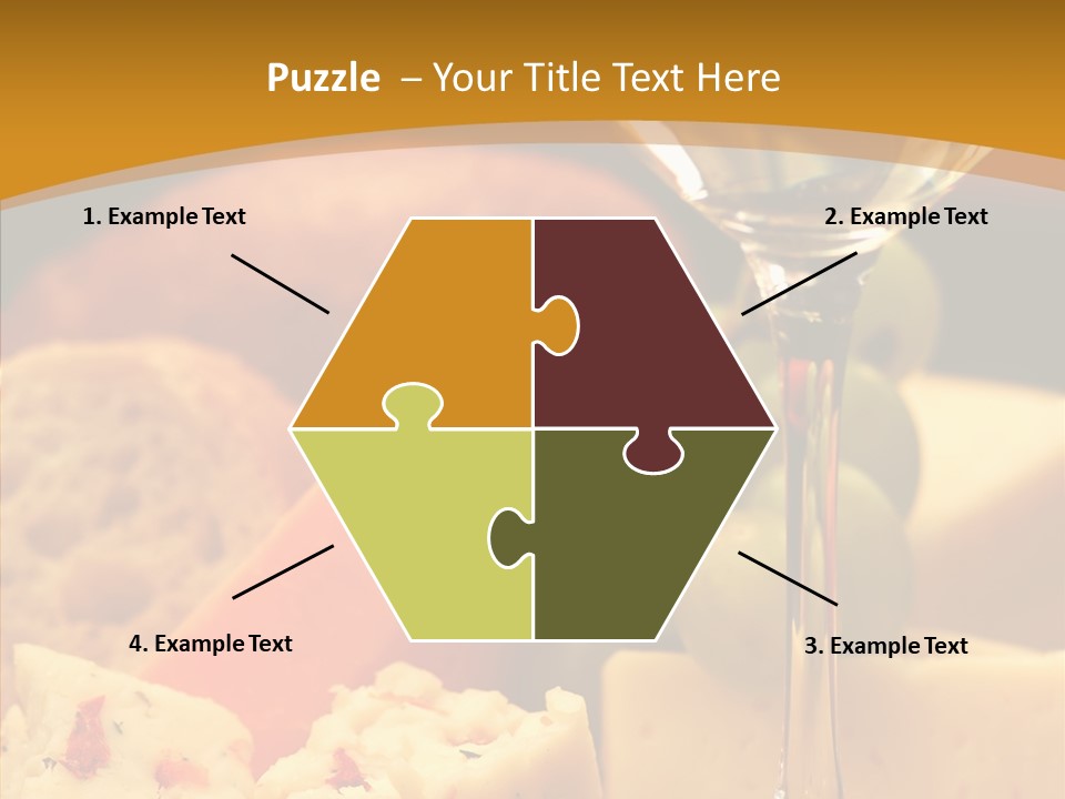 Assorted Delicious Meal PowerPoint Template