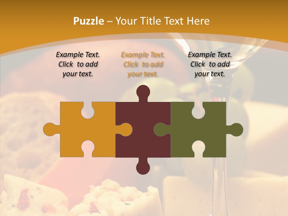 Assorted Delicious Meal PowerPoint Template