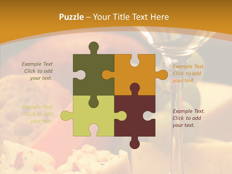 Assorted Delicious Meal PowerPoint Template