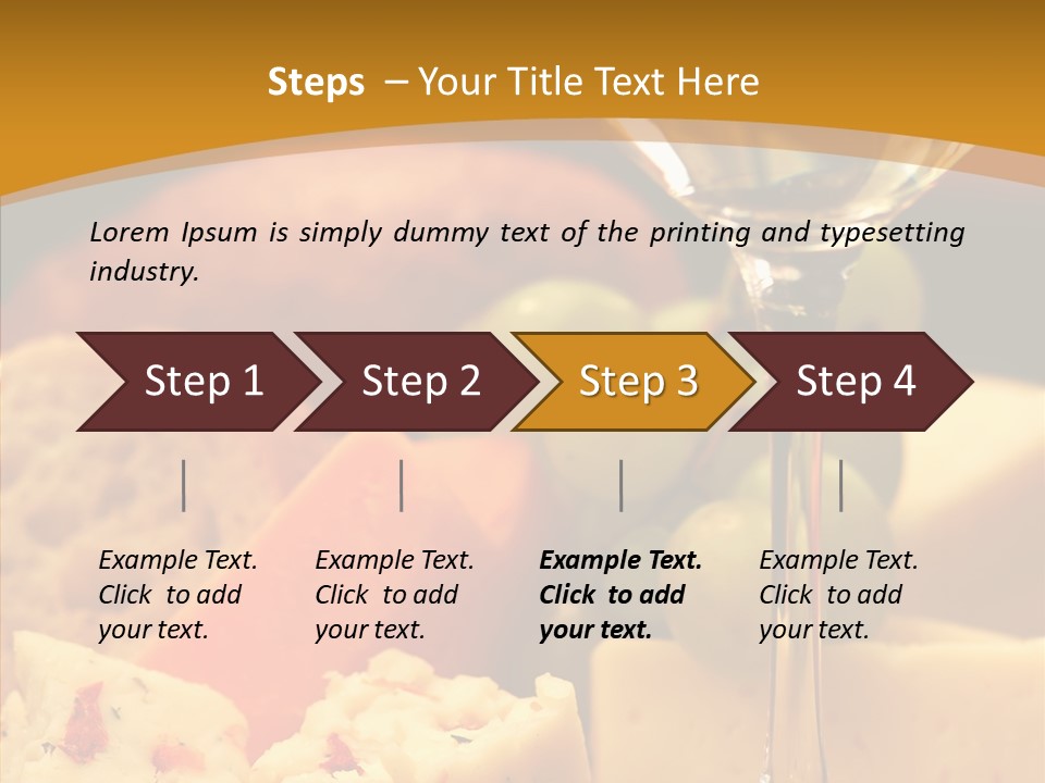 Assorted Delicious Meal PowerPoint Template