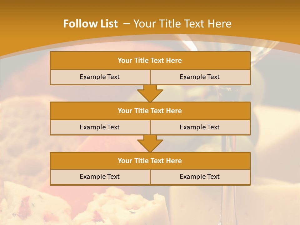 Assorted Delicious Meal PowerPoint Template