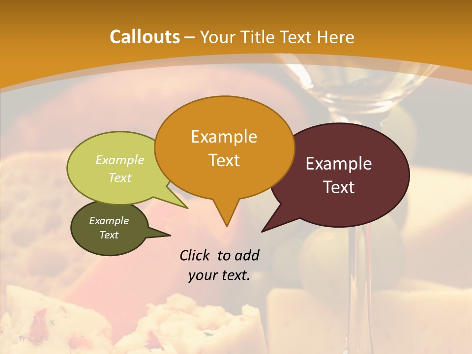 Assorted Delicious Meal PowerPoint Template