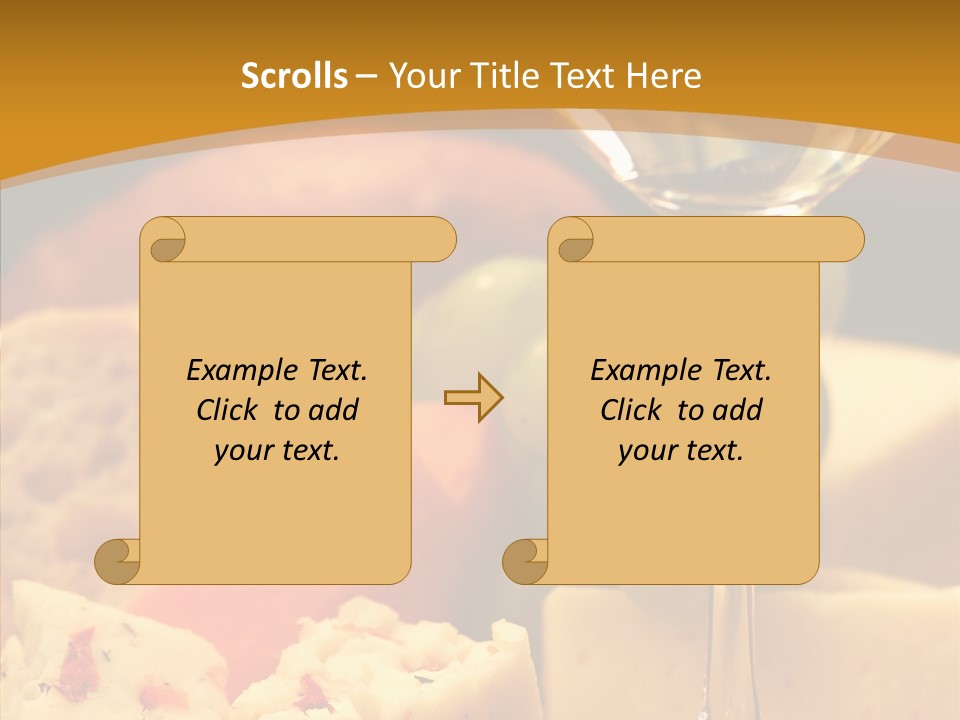 Assorted Delicious Meal PowerPoint Template