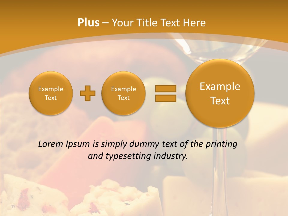 Assorted Delicious Meal PowerPoint Template