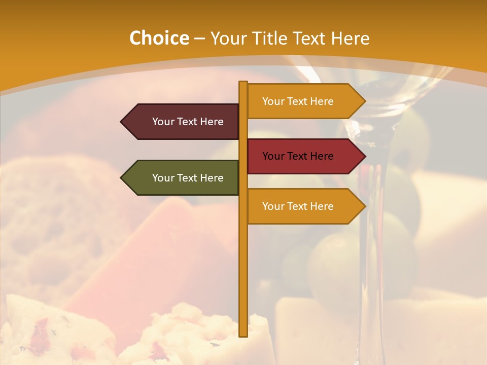 Assorted Delicious Meal PowerPoint Template