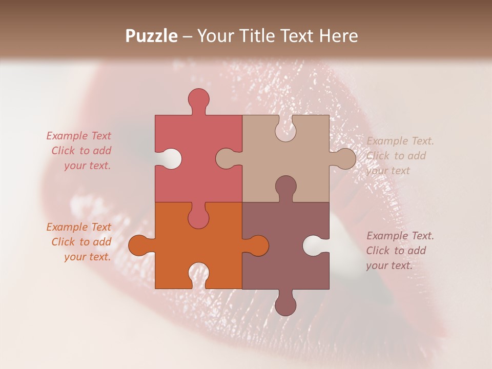 Joyful Sweet Emotion PowerPoint Template