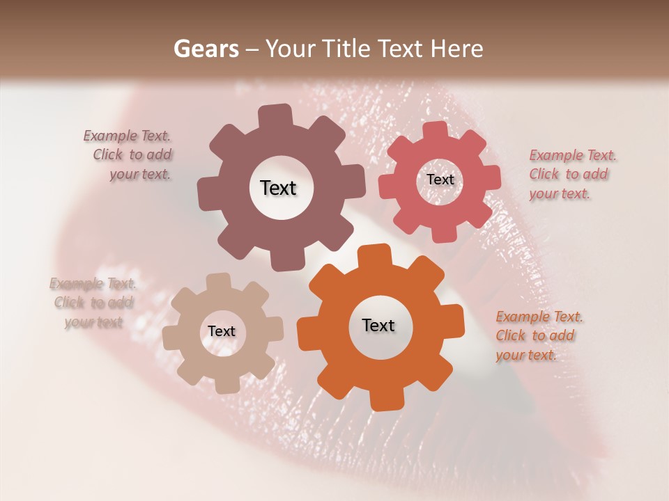 Joyful Sweet Emotion PowerPoint Template