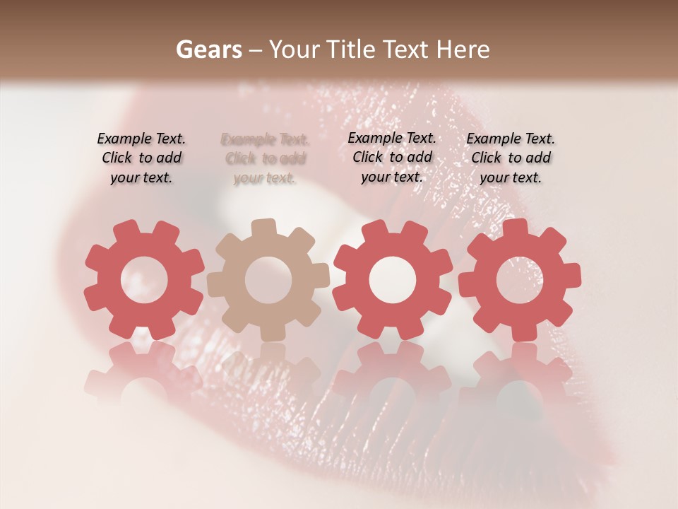 Joyful Sweet Emotion PowerPoint Template