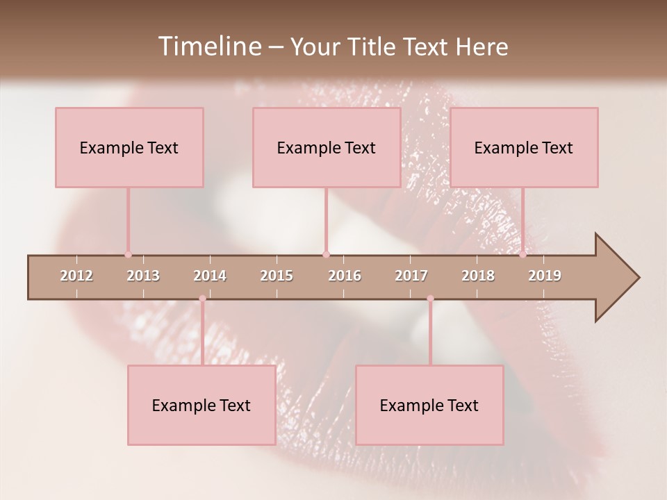 Joyful Sweet Emotion PowerPoint Template