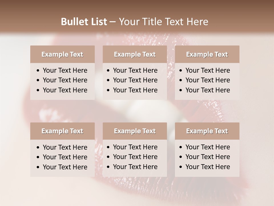 Joyful Sweet Emotion PowerPoint Template