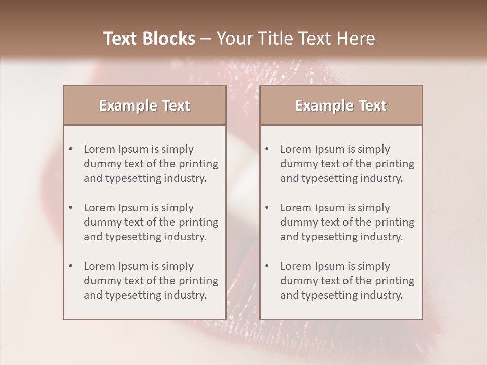 Joyful Sweet Emotion PowerPoint Template