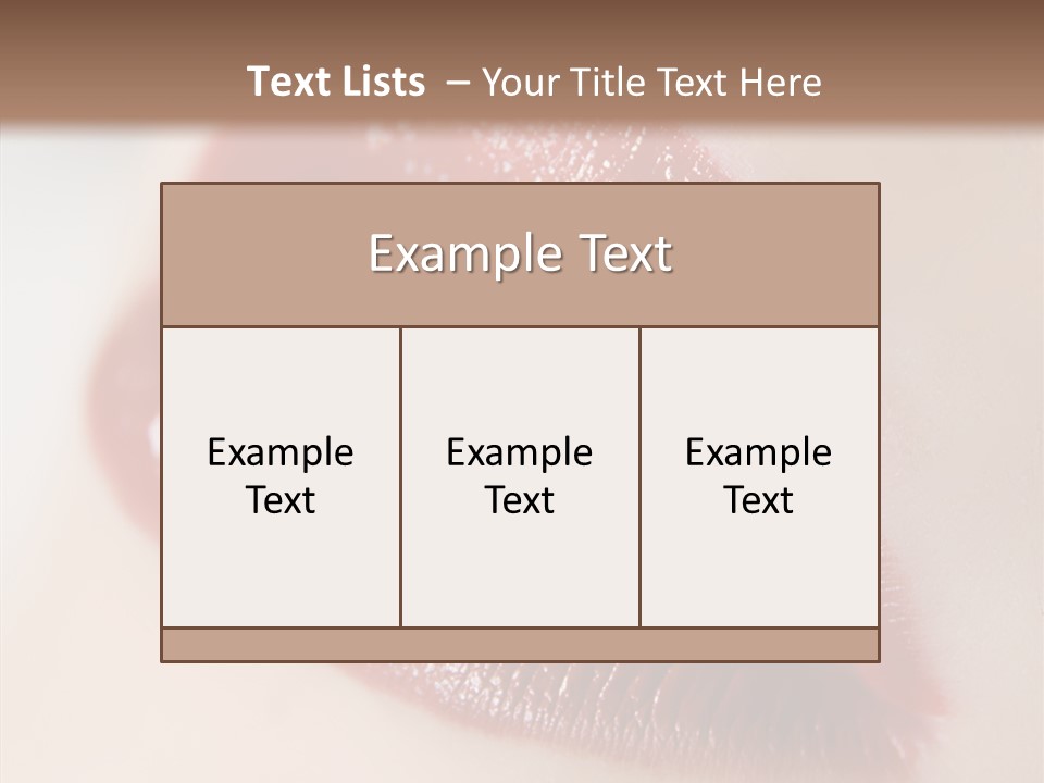 Joyful Sweet Emotion PowerPoint Template