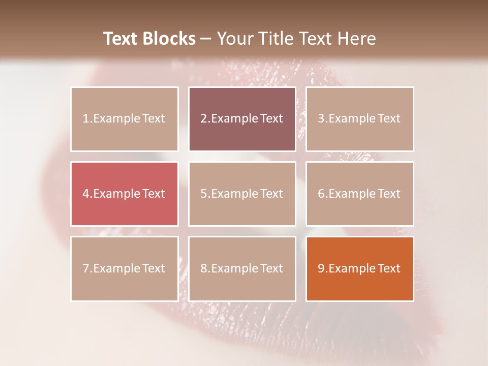 Joyful Sweet Emotion PowerPoint Template