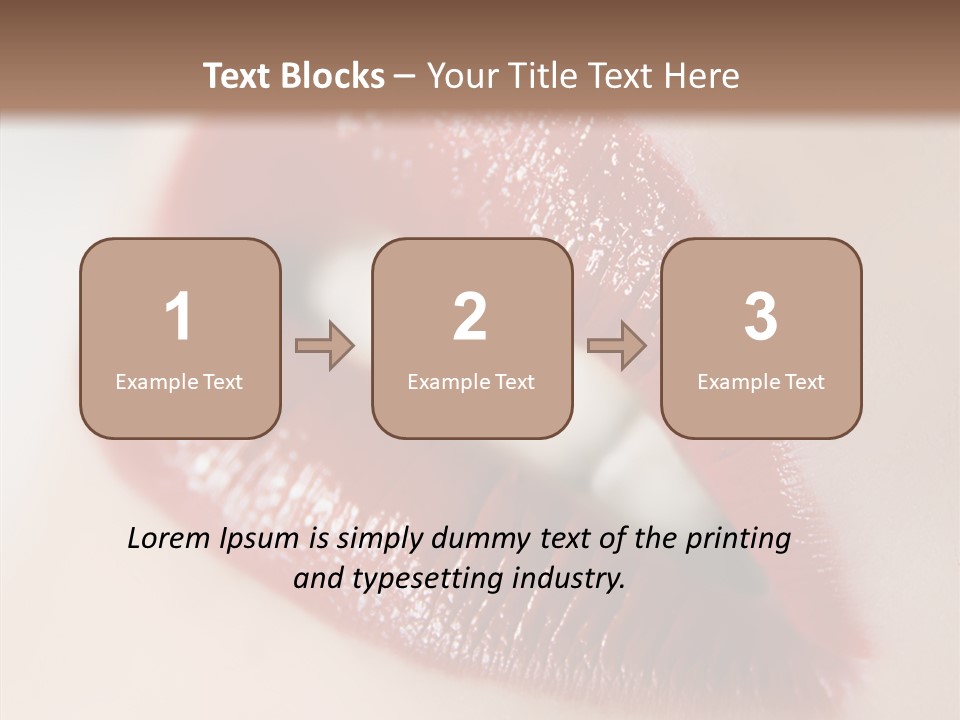 Joyful Sweet Emotion PowerPoint Template