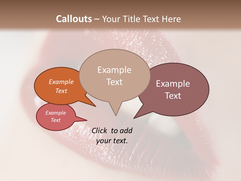 Joyful Sweet Emotion PowerPoint Template