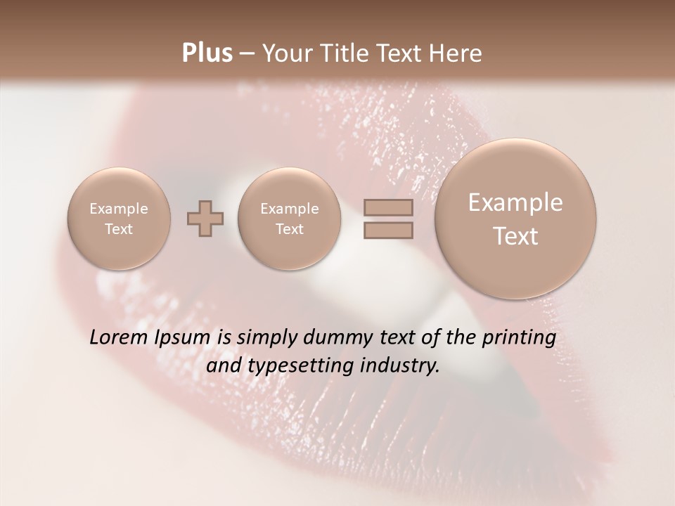 Joyful Sweet Emotion PowerPoint Template