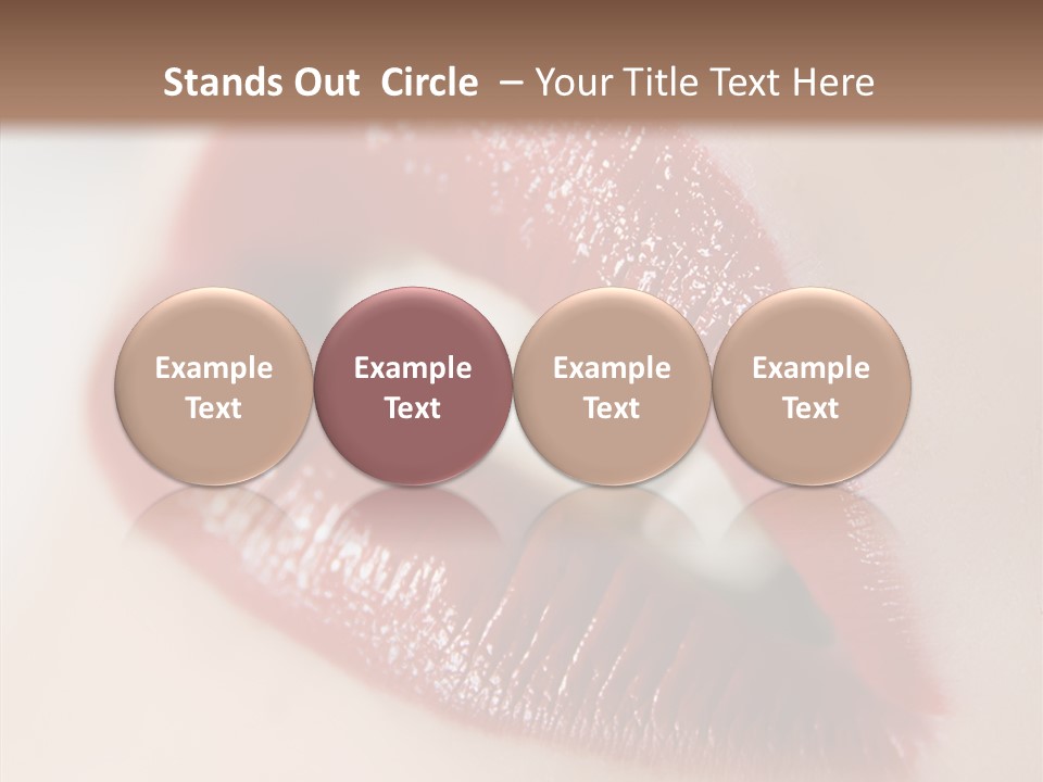 Joyful Sweet Emotion PowerPoint Template