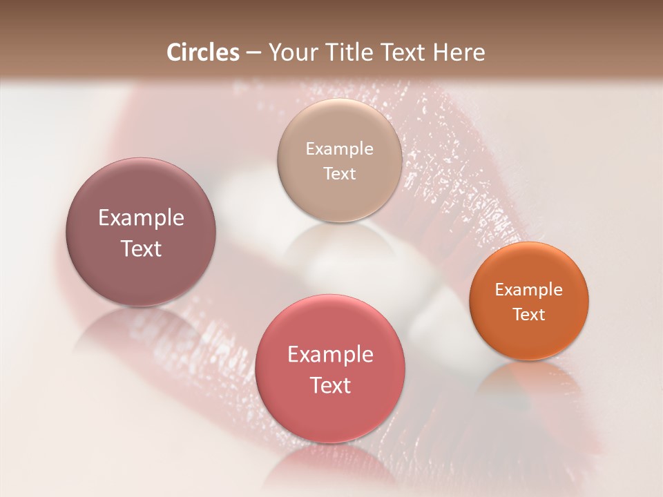 Joyful Sweet Emotion PowerPoint Template