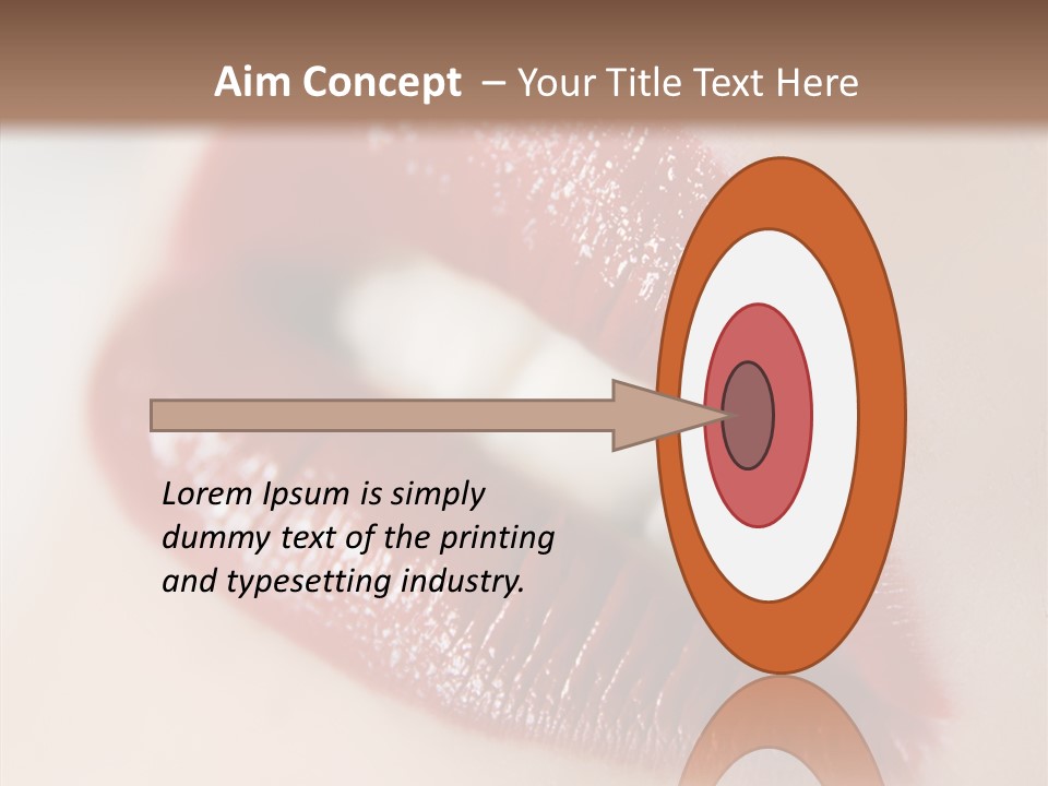 Joyful Sweet Emotion PowerPoint Template