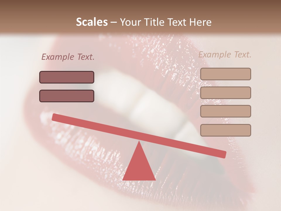 Joyful Sweet Emotion PowerPoint Template