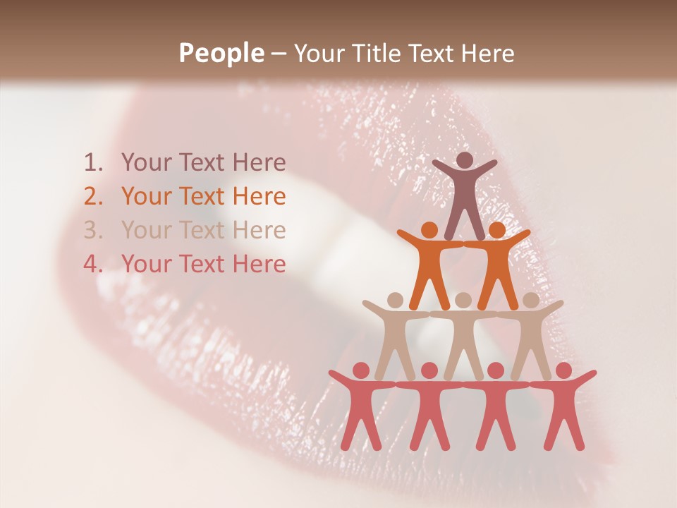 Joyful Sweet Emotion PowerPoint Template