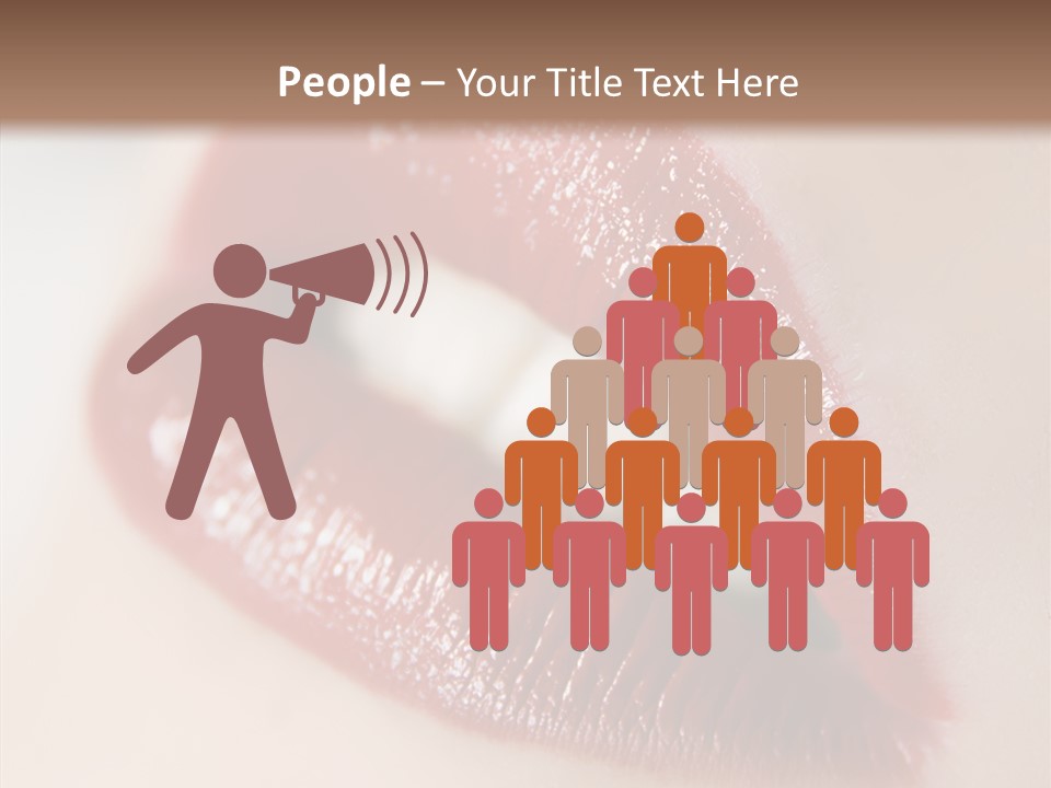 Joyful Sweet Emotion PowerPoint Template