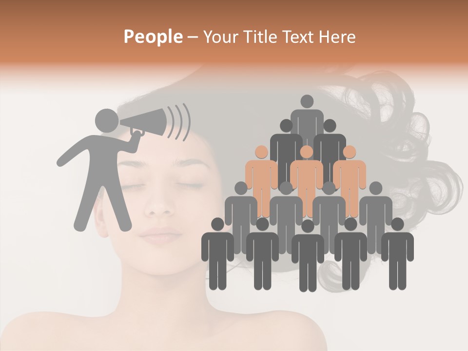 Figure Communication Per On PowerPoint Template