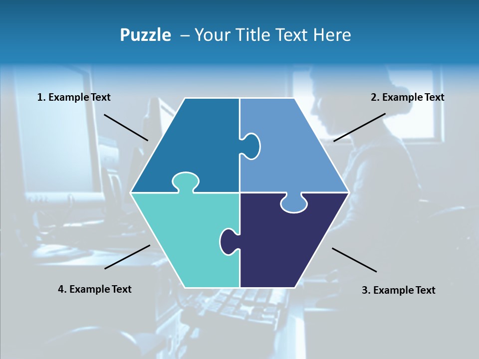 Laboratory Learning Young PowerPoint Template