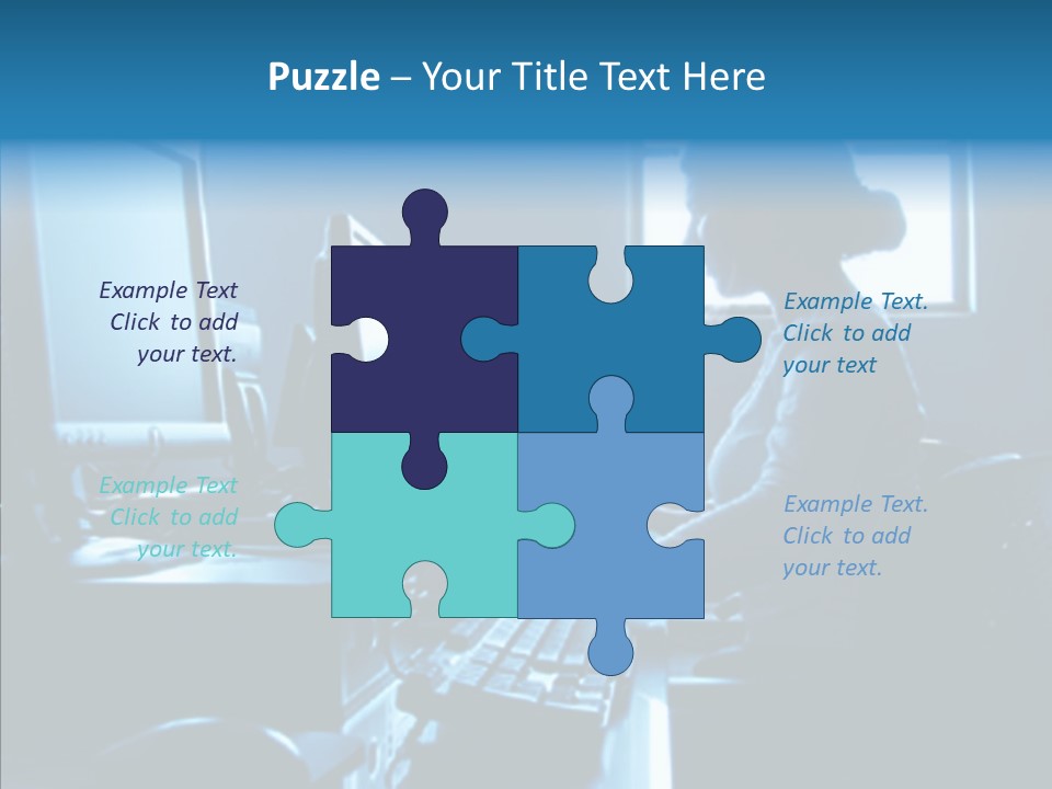Laboratory Learning Young PowerPoint Template