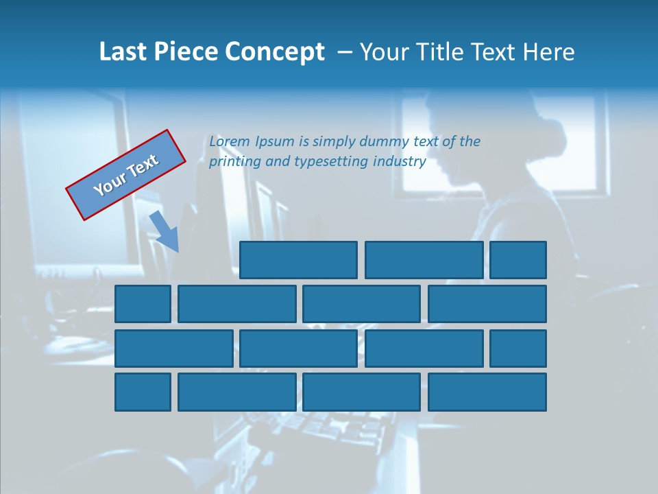 Laboratory Learning Young PowerPoint Template