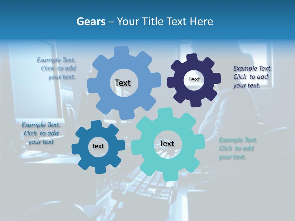 Laboratory Learning Young PowerPoint Template