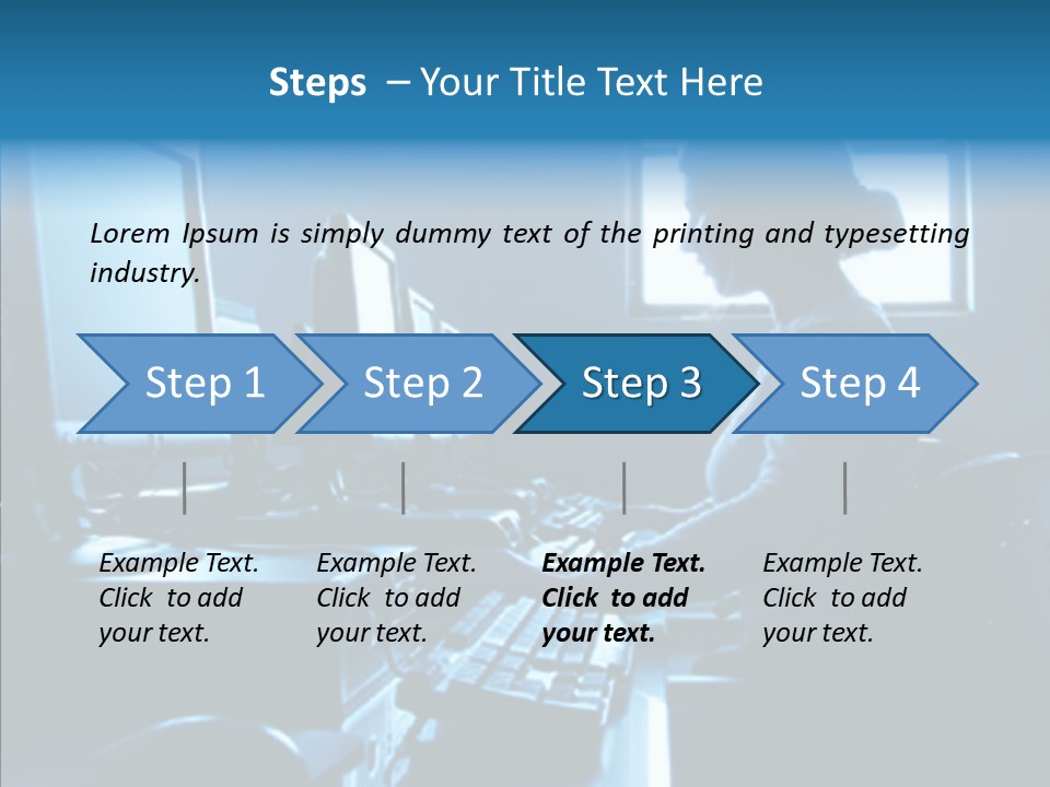 Laboratory Learning Young PowerPoint Template