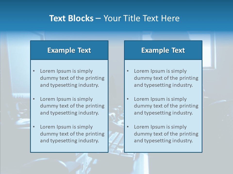 Laboratory Learning Young PowerPoint Template