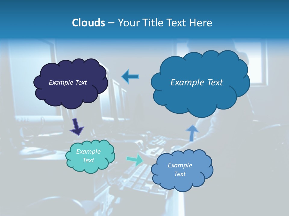 Laboratory Learning Young PowerPoint Template