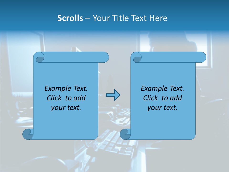 Laboratory Learning Young PowerPoint Template