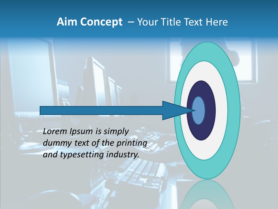 Laboratory Learning Young PowerPoint Template