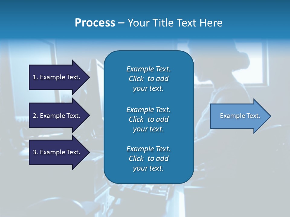 Laboratory Learning Young PowerPoint Template