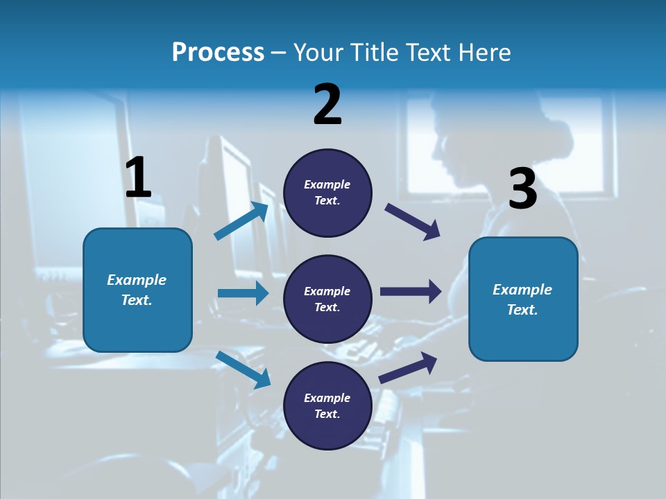 Laboratory Learning Young PowerPoint Template