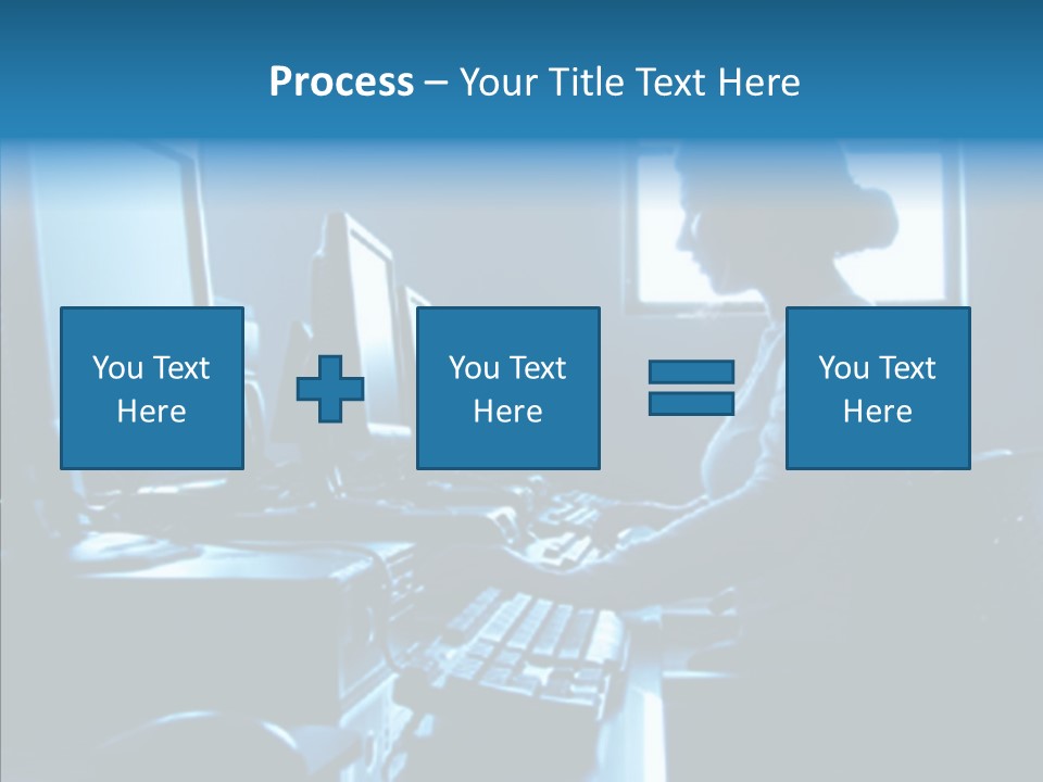 Laboratory Learning Young PowerPoint Template