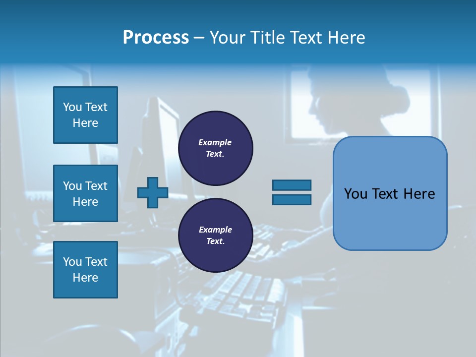 Laboratory Learning Young PowerPoint Template