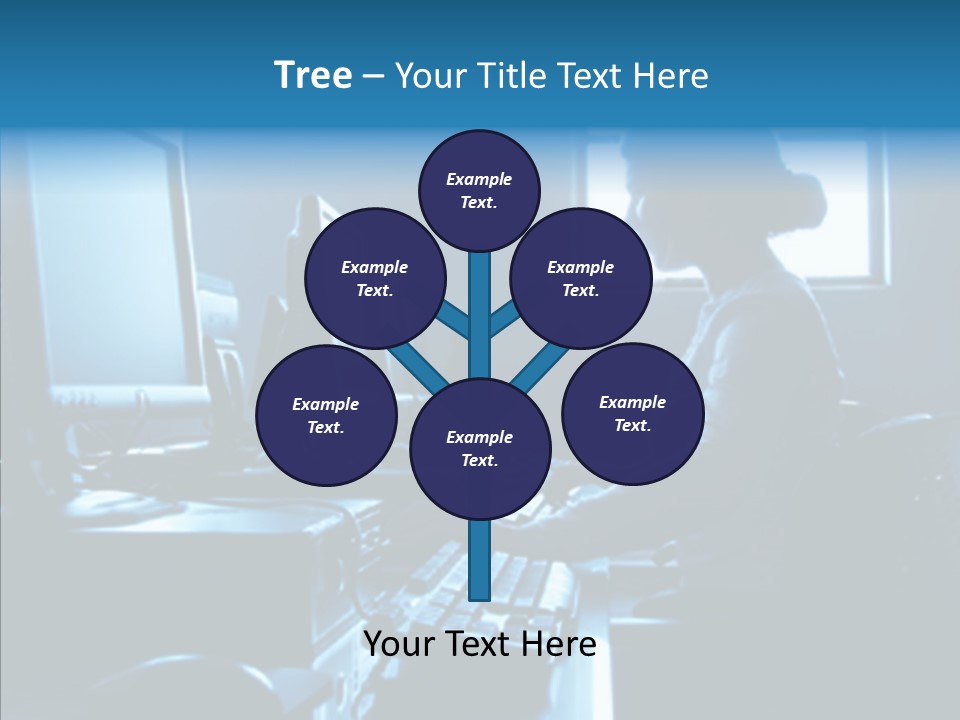 Laboratory Learning Young PowerPoint Template