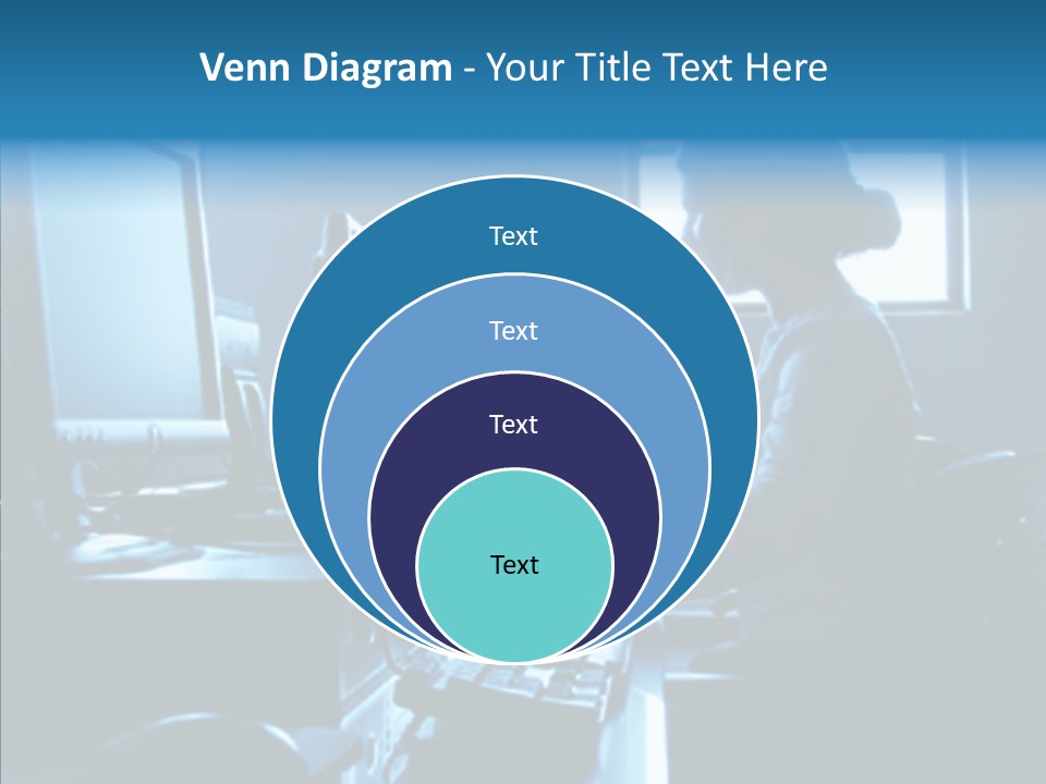 Laboratory Learning Young PowerPoint Template