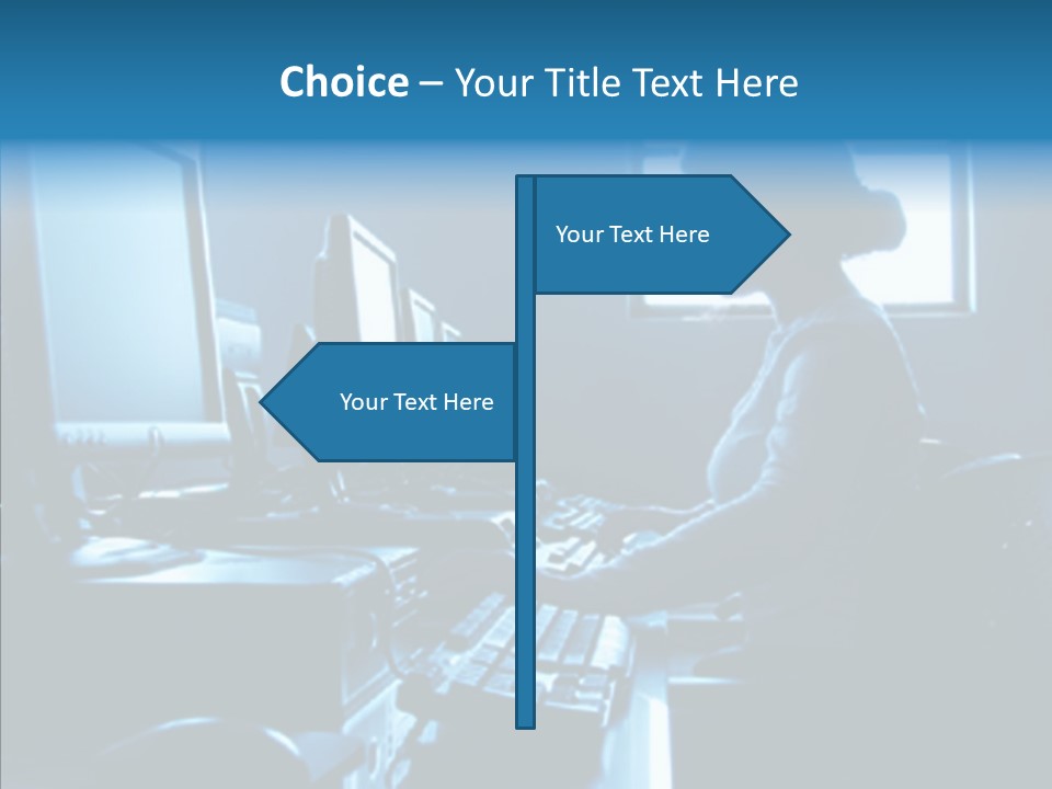 Laboratory Learning Young PowerPoint Template